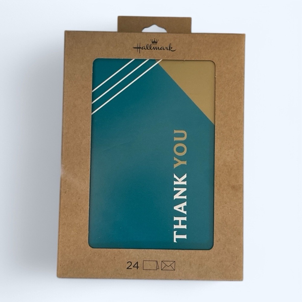 24 Pack Hallmark Thank You Cards & Envelopes‎